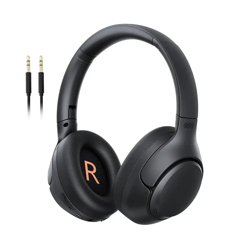QCY H3 ANC Wireless Headphones Bluetooth 5.4 Hi-Res Audio Over Ear Headset 43dB Hybrid Active Noise Cancellation