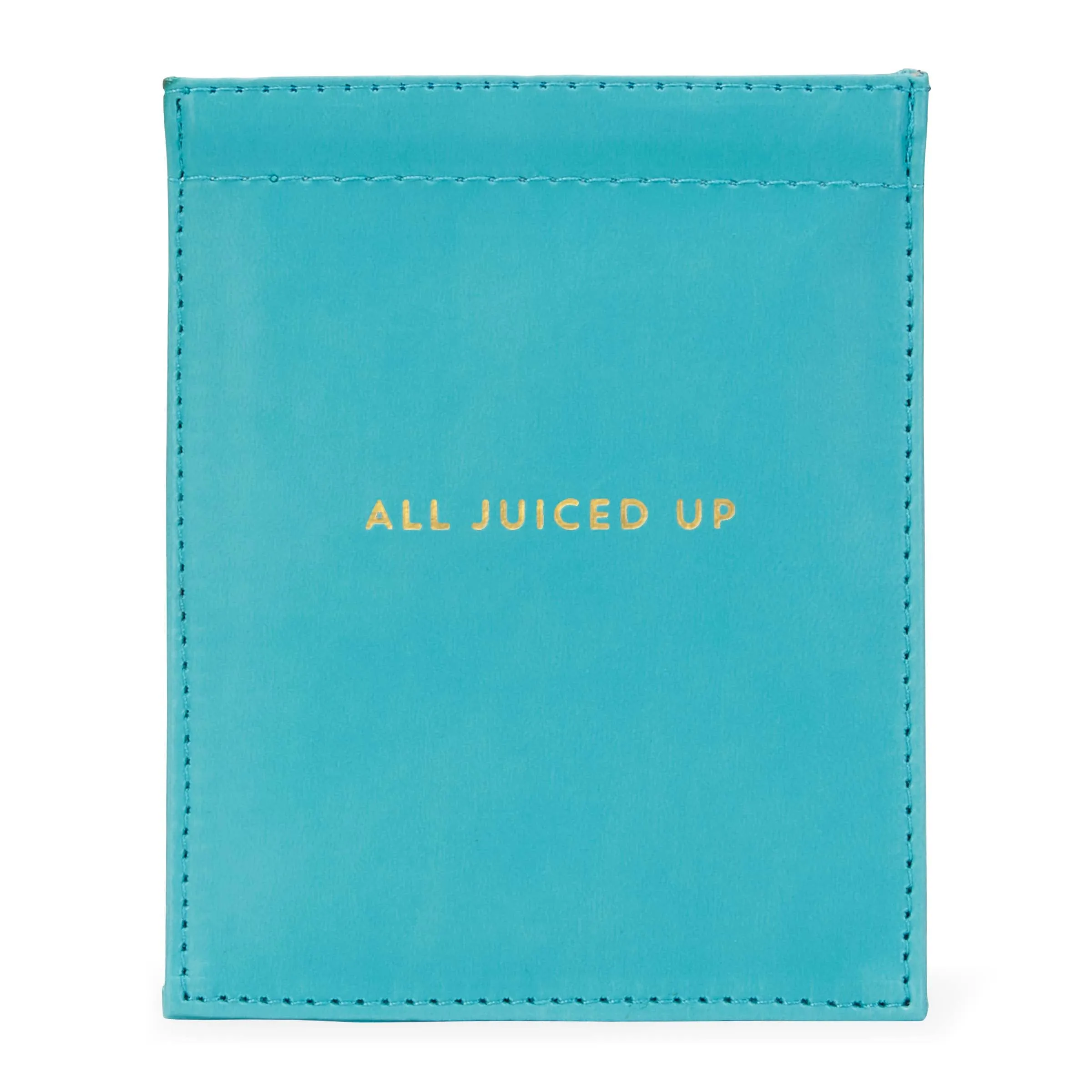 "All Juiced Up" Leatherette Cord Pouch
