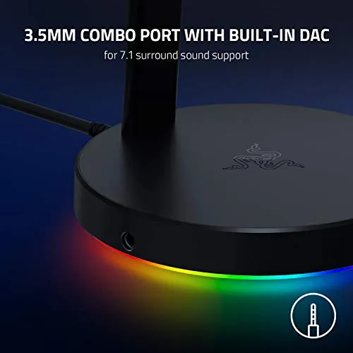Razer Base Station V2 Chroma: Chroma RGB Lighting [Classic Black]