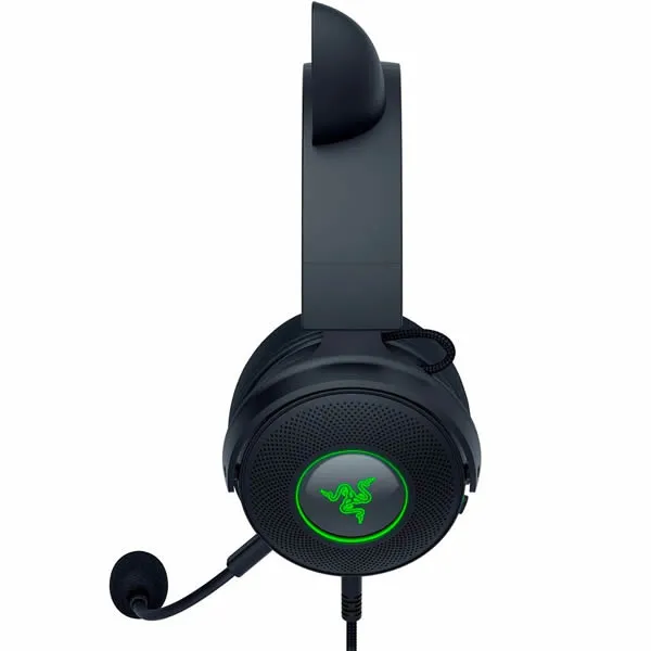 Razer Kraken Kitty V2 Pro Black Wired RGB Stereo Gaming Headset - Black