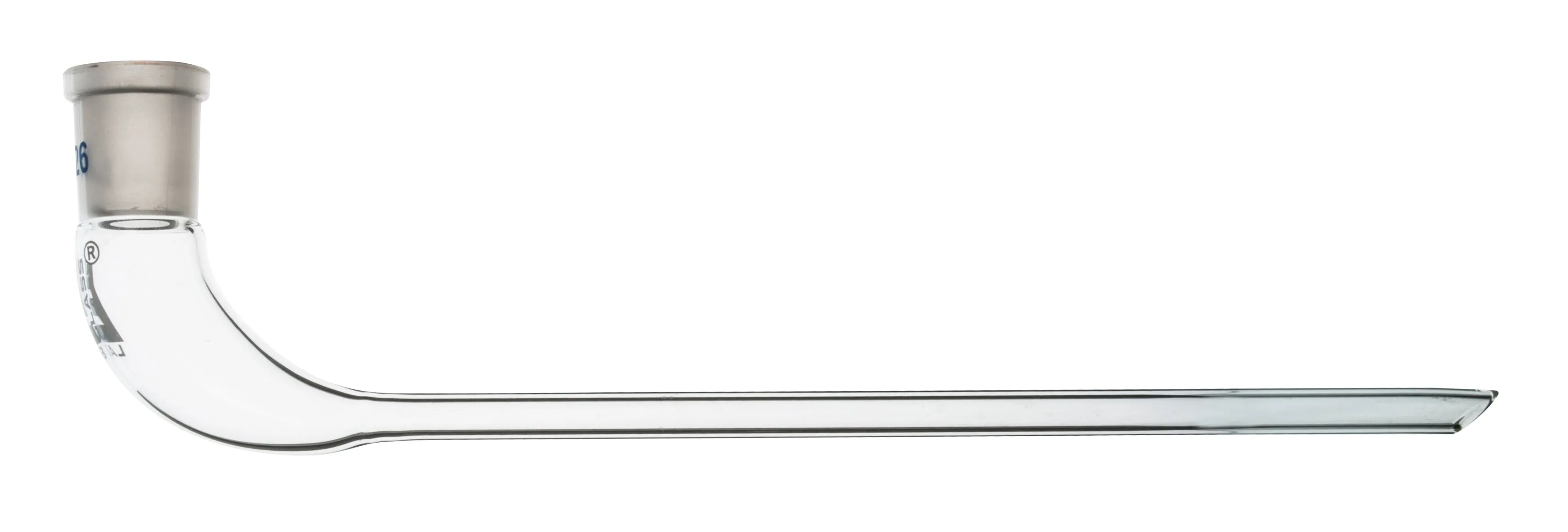 Receiver Delivery Adaptor, Long Stem - Socket Size: 29/32 - Borosilicate 3.3 Glass - Eisco Labs