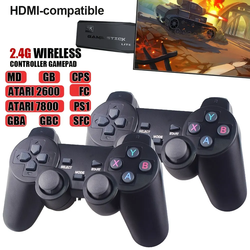 Retro Game Console, Plug & Play Video TV Game Stick 64G
