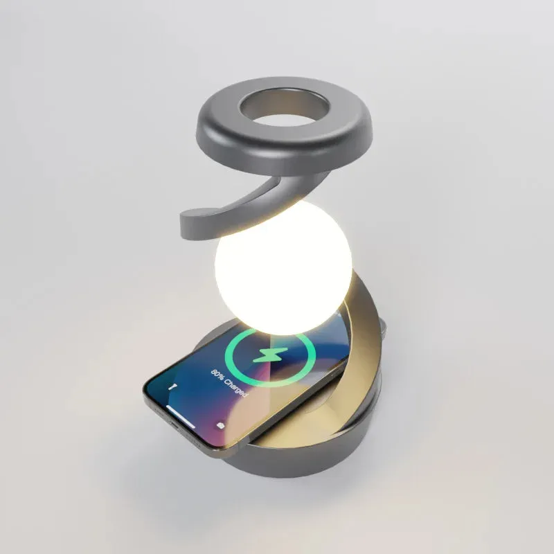 RGB Touch Atmosphere Lamp with Wireless Charging