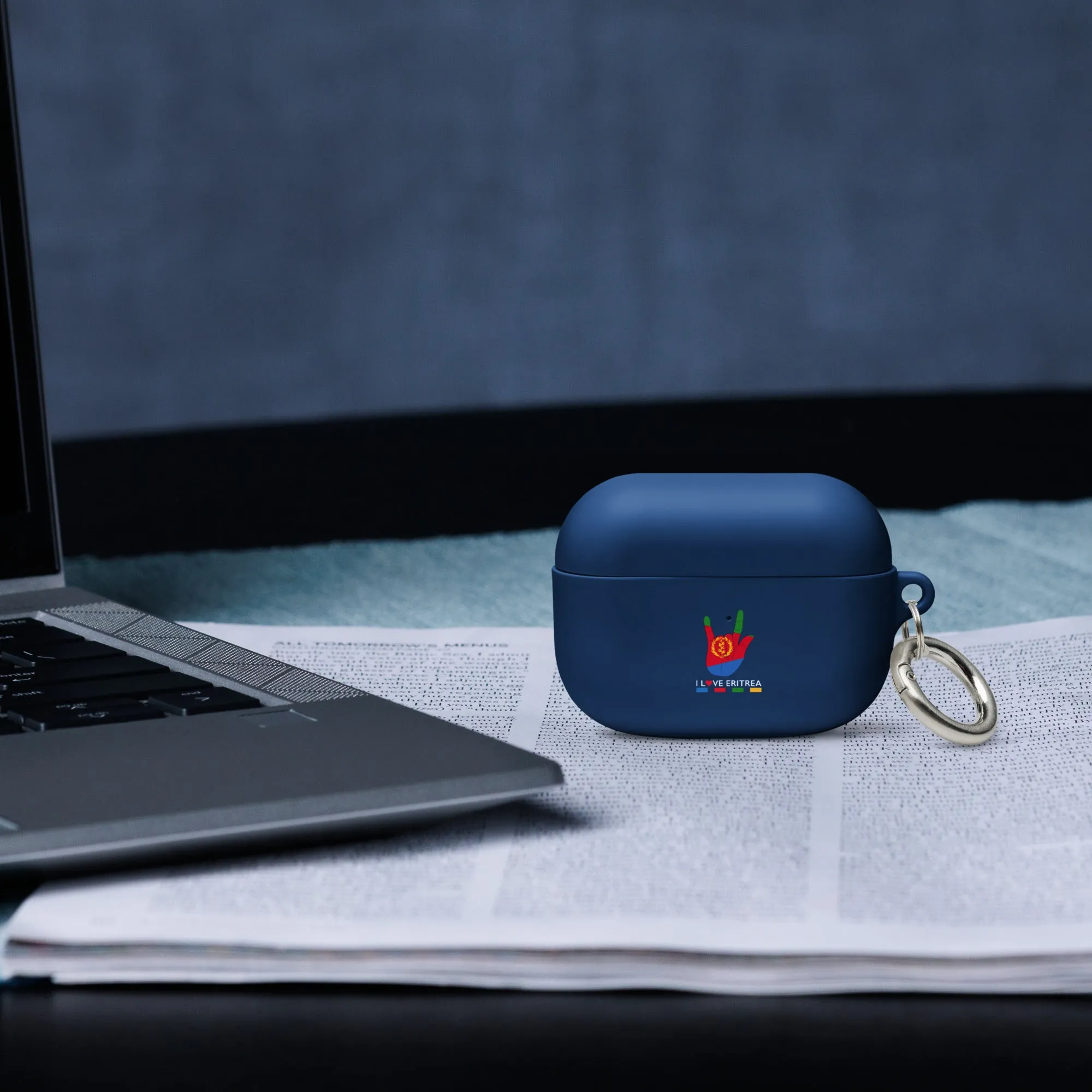 Rubber Case for AirPods® flag Eritrea Tigrinya