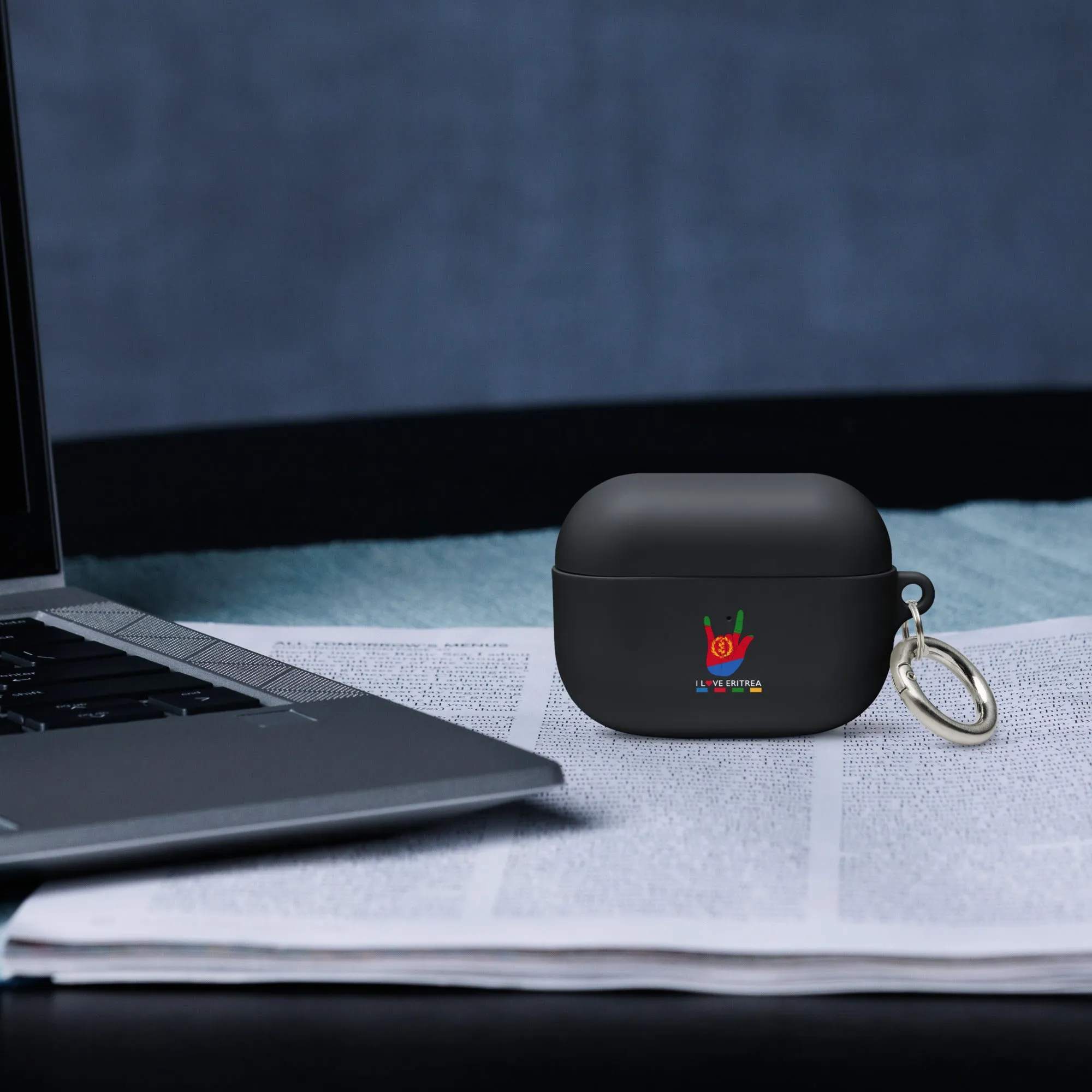 Rubber Case for AirPods® flag Eritrea Tigrinya