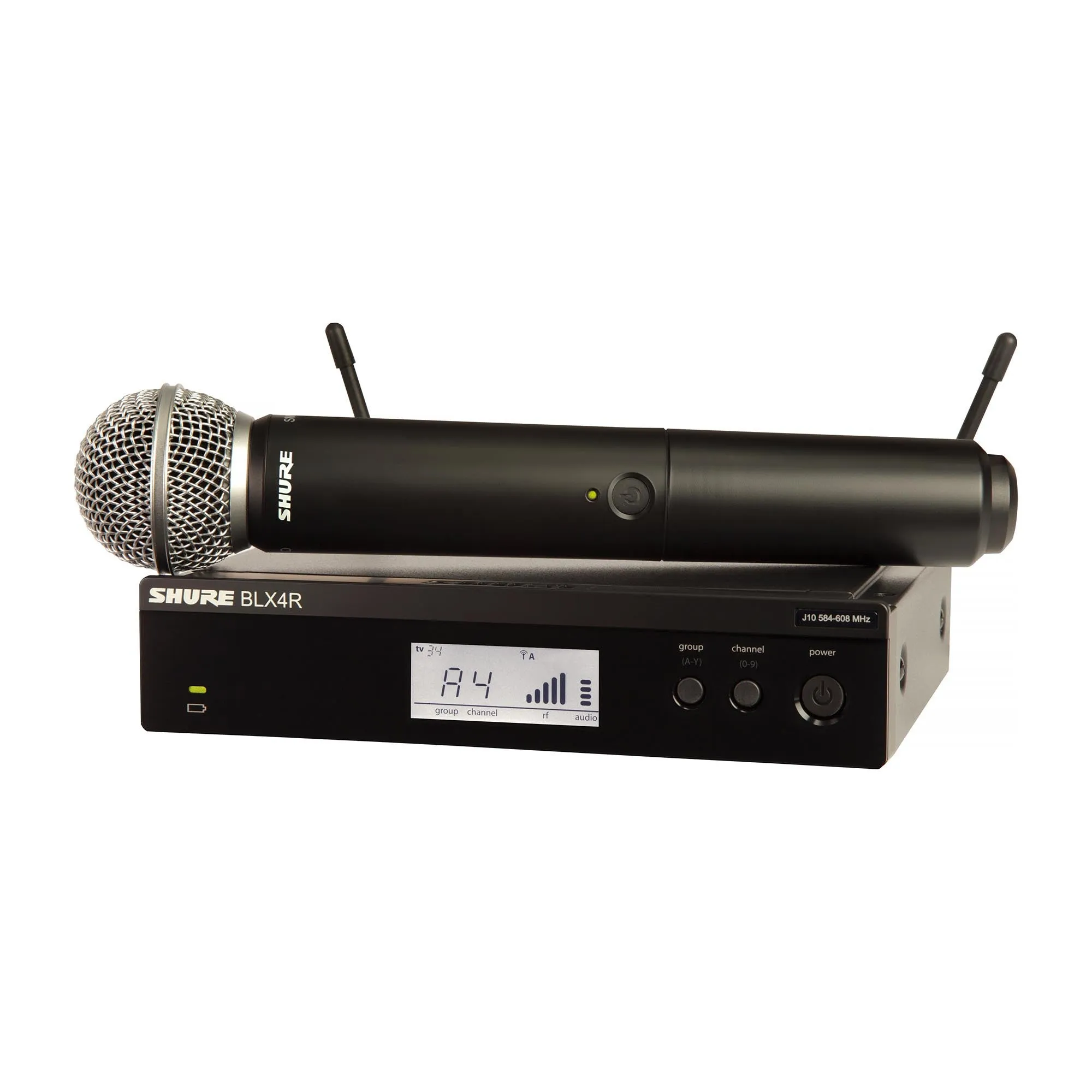 Shure BLX Handheld Wireless System With SM58 - Rackmountable - J10 Band