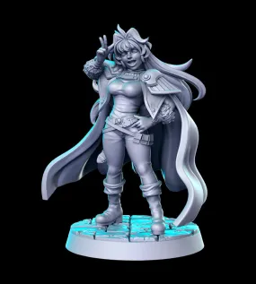 Slayers Rina - Anime Series 3D Printed Miniature