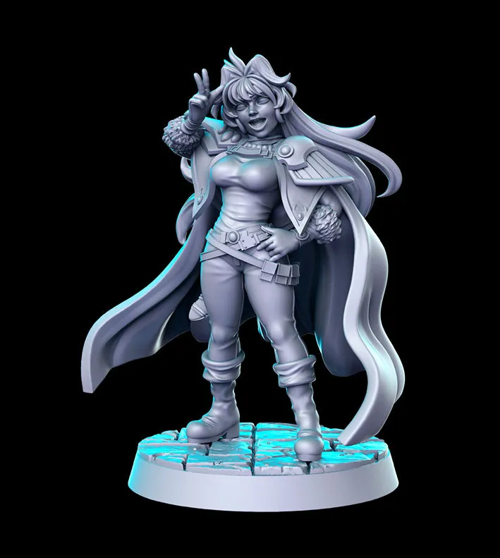 Slayers Rina - Anime Series 3D Printed Miniature