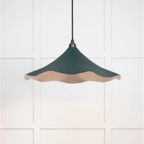 Smooth Nickel Flora Pendant in Dingle | From The Anvil