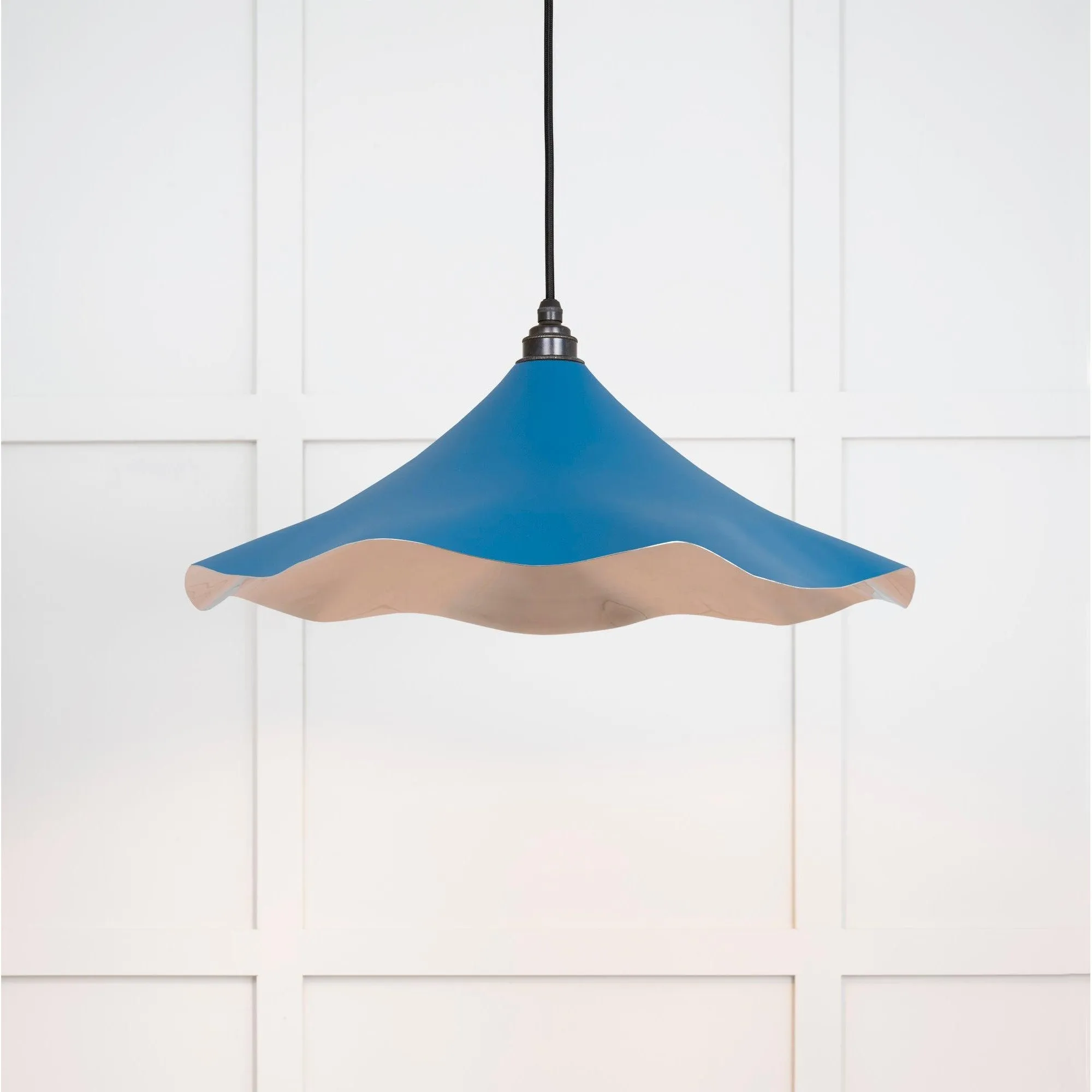 Smooth Nickel Flora Pendant in Upstream | From The Anvil