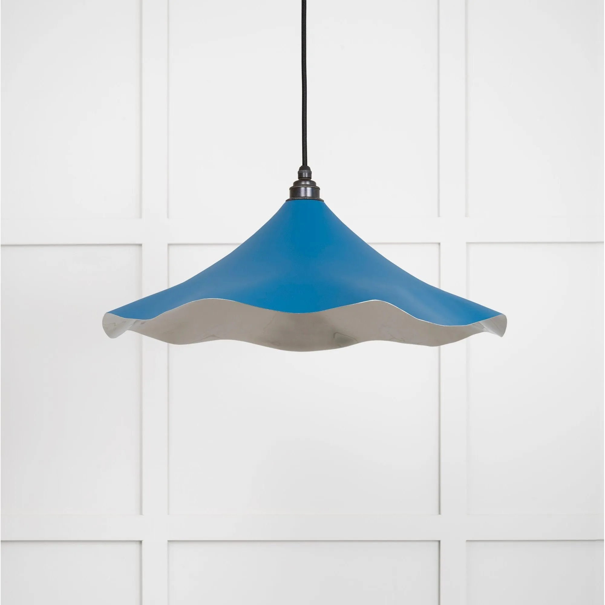 Smooth Nickel Flora Pendant in Upstream | From The Anvil