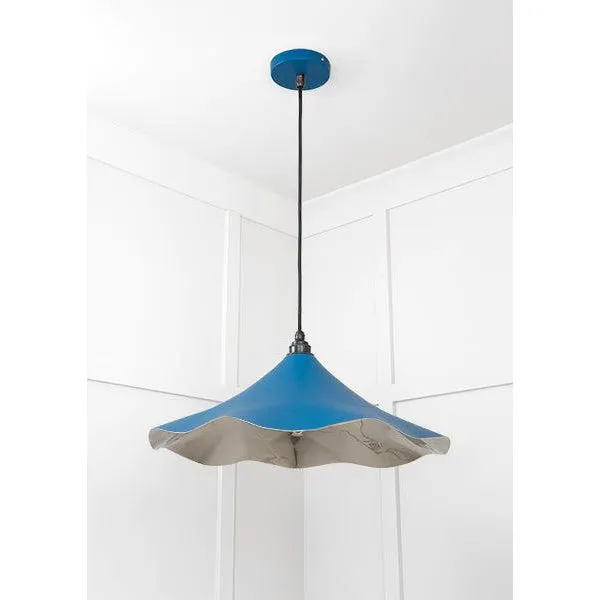 Smooth Nickel Flora Pendant in Upstream | From The Anvil