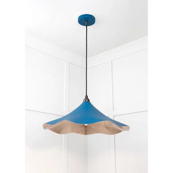 Smooth Nickel Flora Pendant in Upstream | From The Anvil