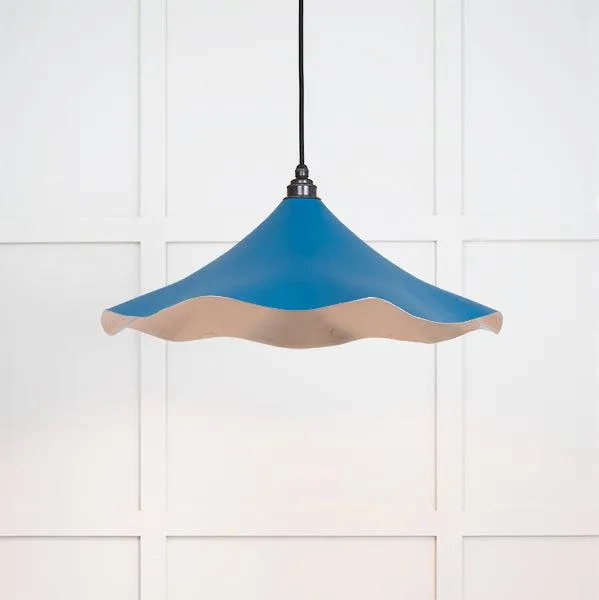 Smooth Nickel Flora Pendant in Upstream | From The Anvil