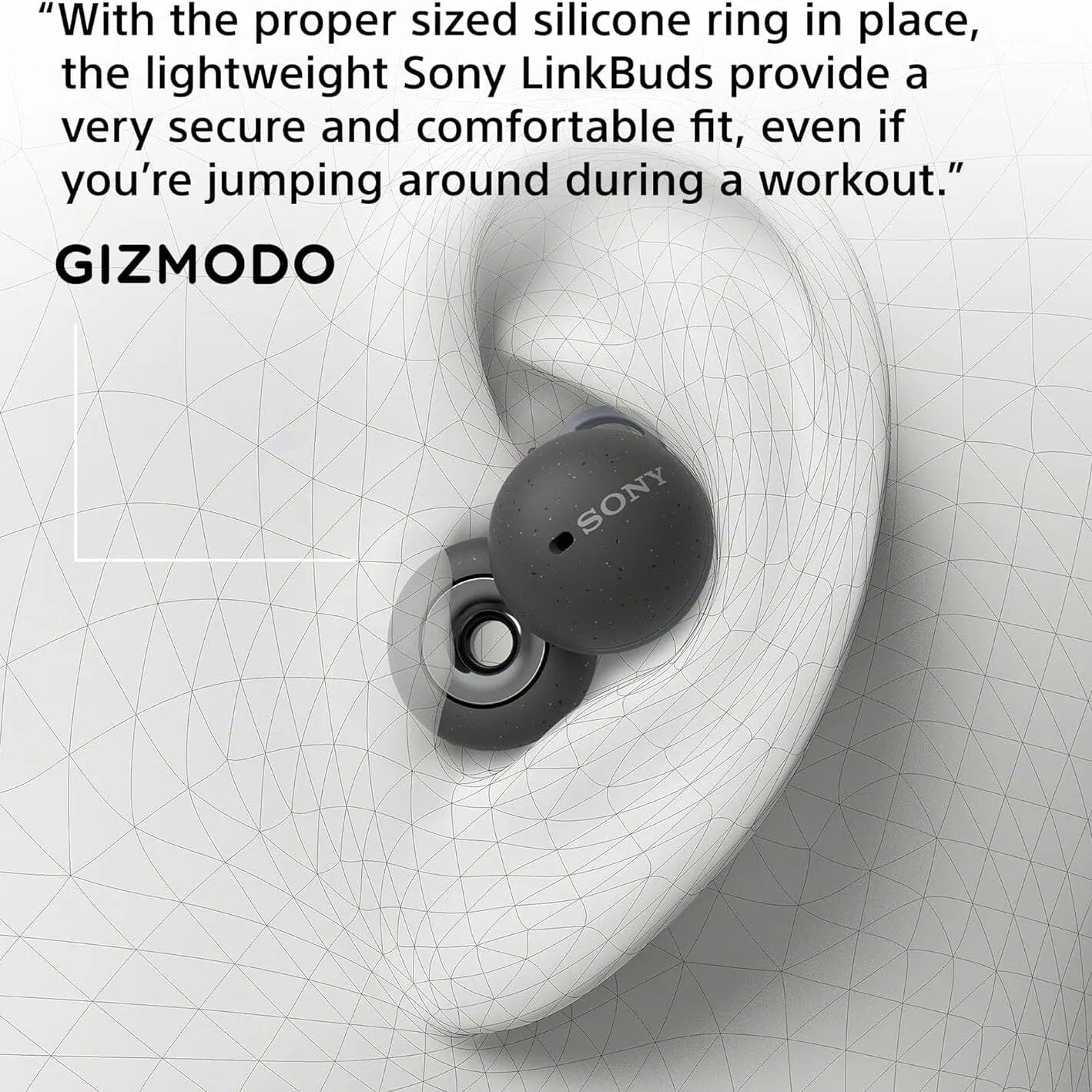Sony LinkBuds Truly Wireless Earbud Headphones (Refurbished)