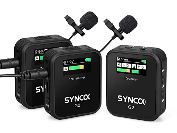 Synco  G2A2 - 2.4G Wireless Mic-Black