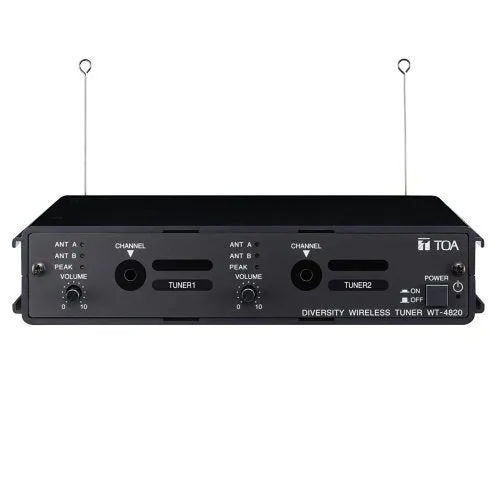 TOA WT4820US 16-Channel Modular Dual-Channel Wireless Receiver