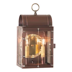 Toll House Wall Lantern in Antique Copper