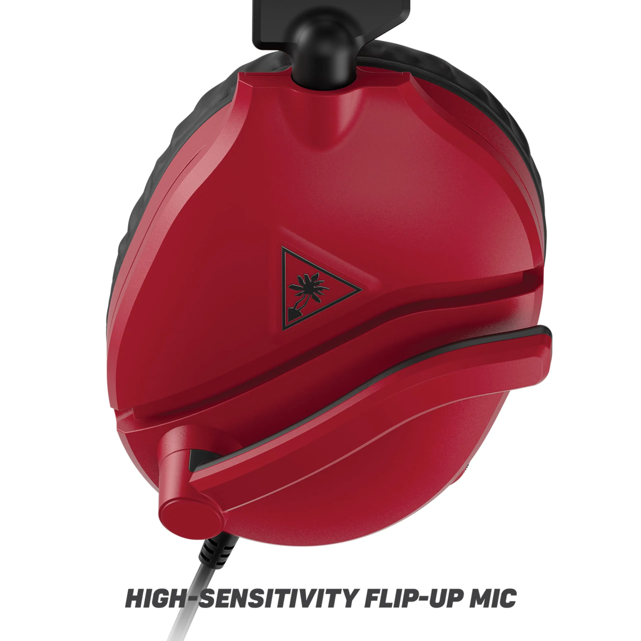 Turtle Beach Recon 70 Multiplatform Gaming Headset for PS5, Xbox Series X|S, Nintendo Switch, PC, Mobile w/ 3.5mm Wired Connection - Flip-to-Mute Mic, 40mm Speakers, Lightweight Design – Midnight Red