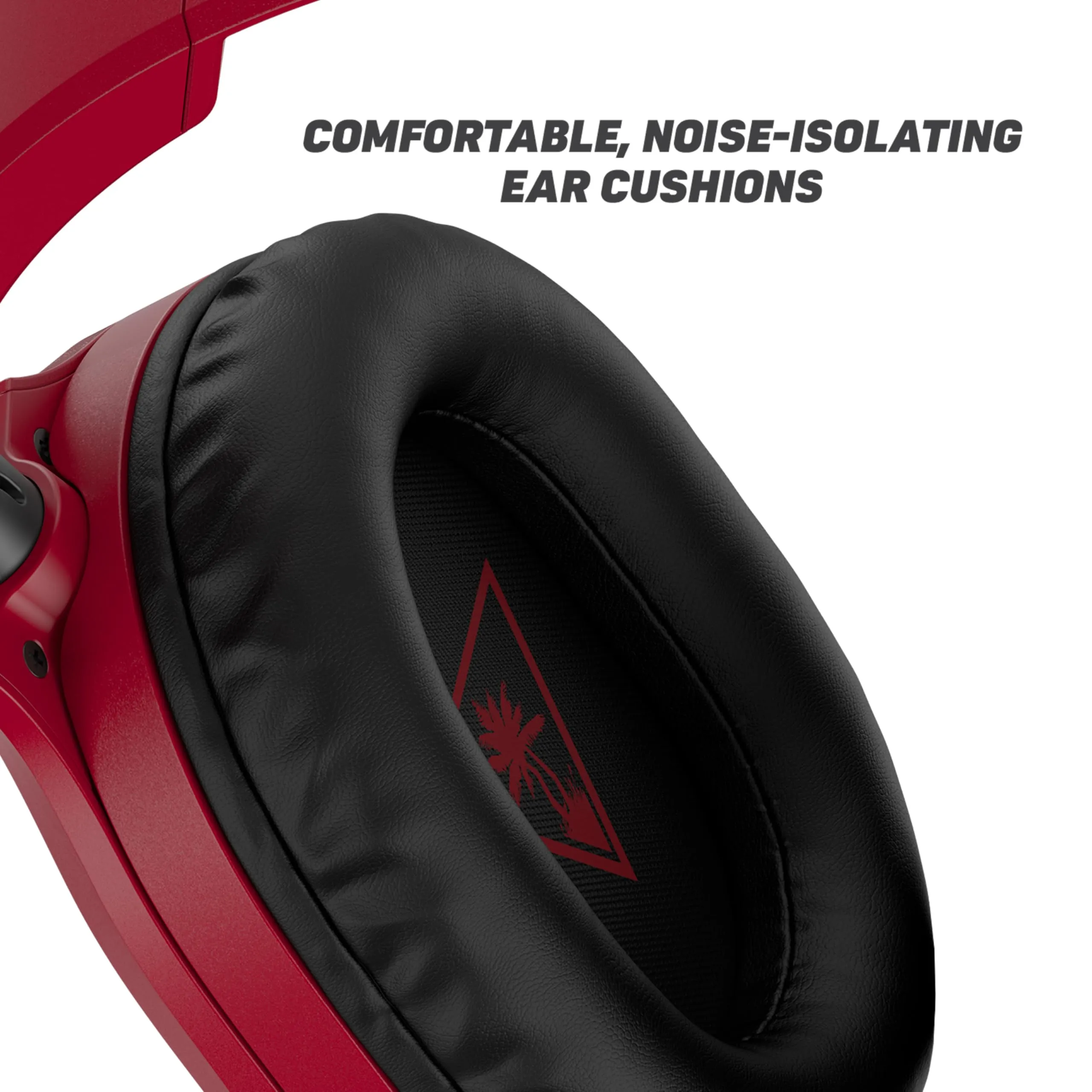 Turtle Beach Recon 70 Multiplatform Gaming Headset for PS5, Xbox Series X|S, Nintendo Switch, PC, Mobile w/ 3.5mm Wired Connection - Flip-to-Mute Mic, 40mm Speakers, Lightweight Design – Midnight Red