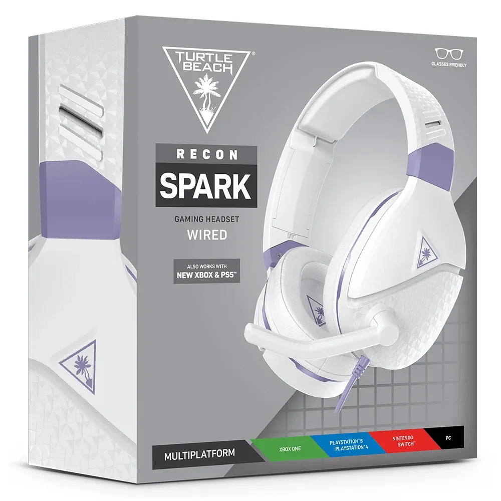 Turtle Beach Recon Spark Headset Headphones Microphone