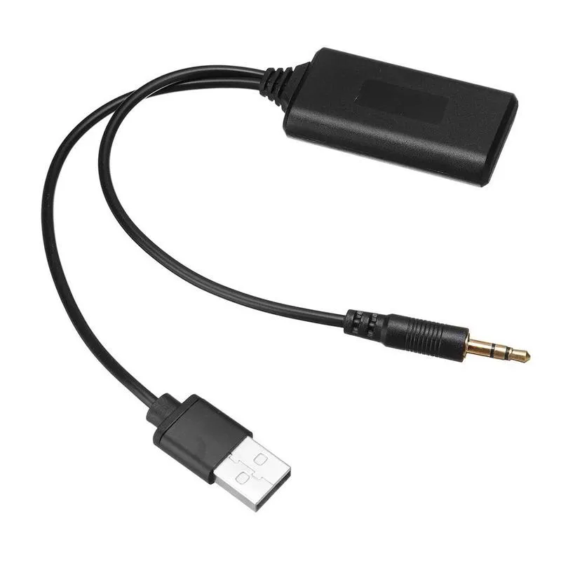 Universal AUX Bluetooth Audio Cable USB Wireless Receiver Car Home Audio Cable Bluetooth Adapter