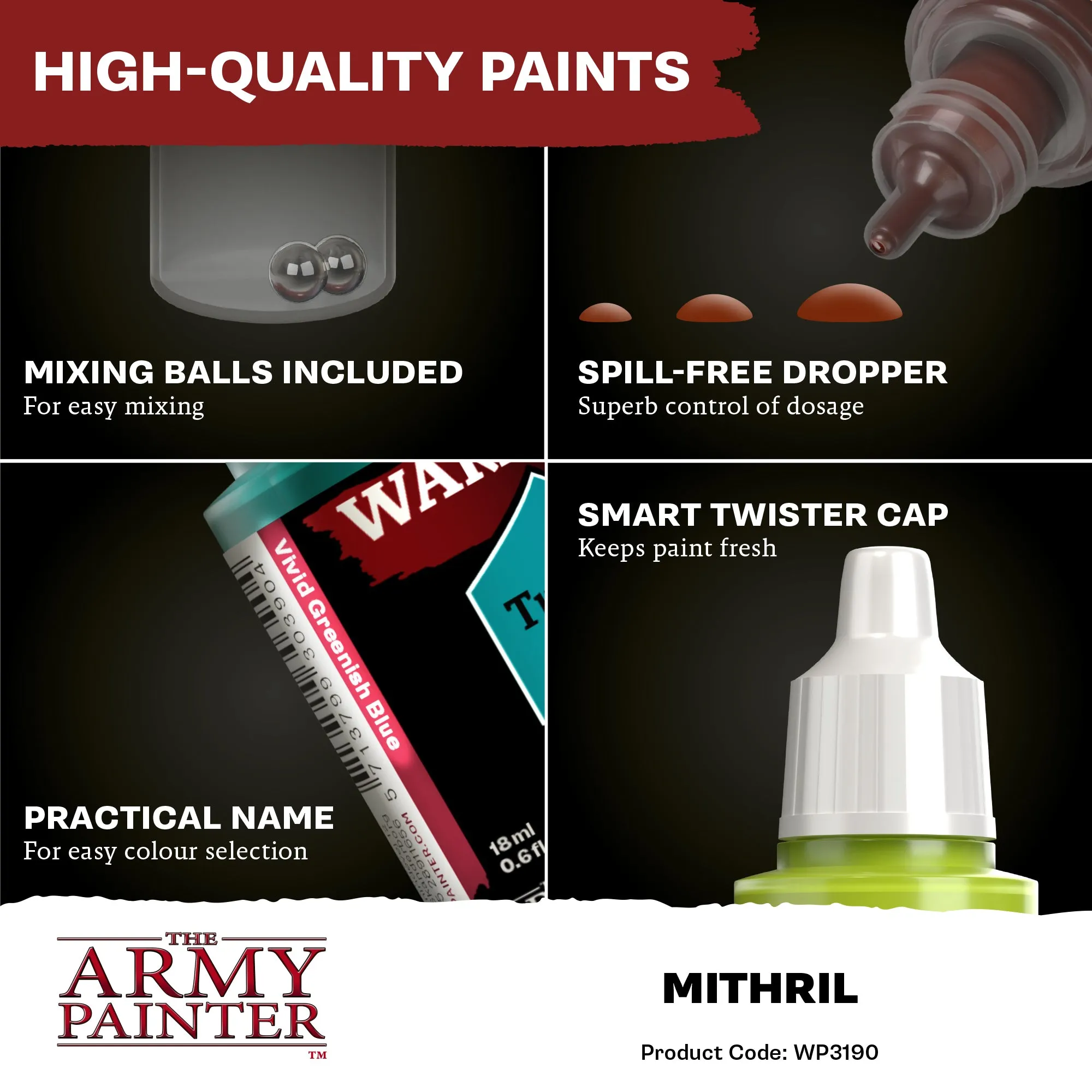 Warpaints Fanatic Metallic: Mithril