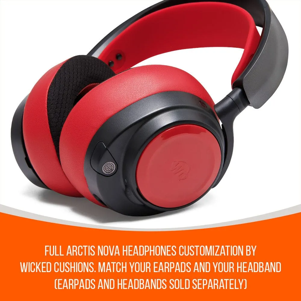 WC Side Speaker Plates for Arctis Nova Headsets - Arctis Nova Booster Pack by Wicked Cushions