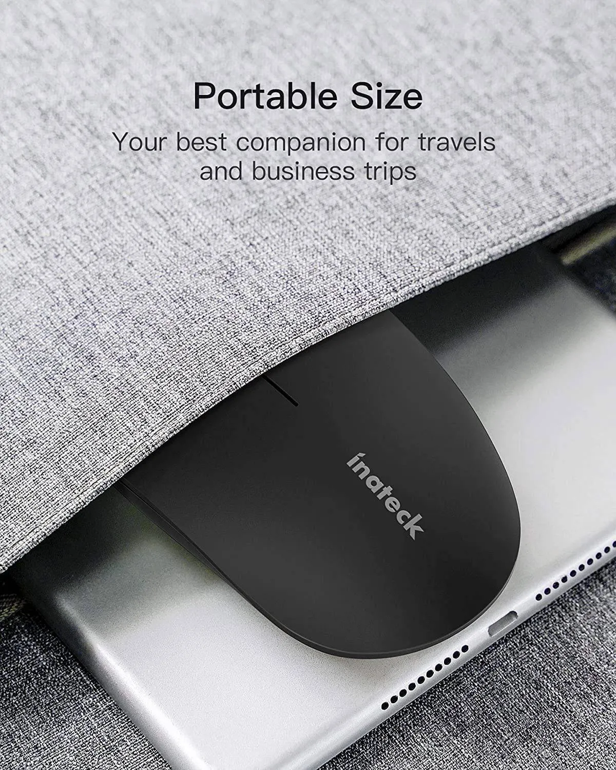 Wireless 2.4G Slim Noiseless Mouse For Notebook, PC, Laptop, MacBook, MS02001