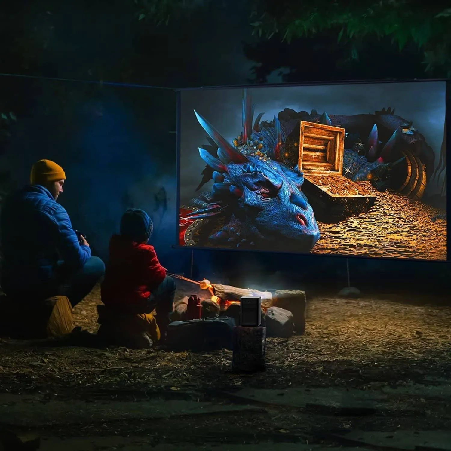 XGIMI Halo  FHD 1080p Projector (Free Desktop Stand Pro Included*)