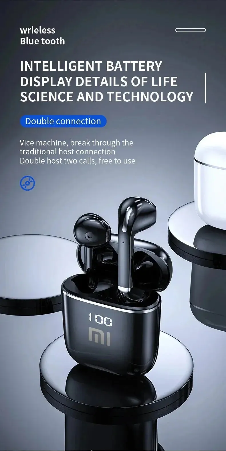 Xiaomi Buds 3 Pro Bluetooth 5.0 Headphones Sports Gaming Earbuds 9D Stereo Hifi Headphones with Mic TWS Wireless Headphones