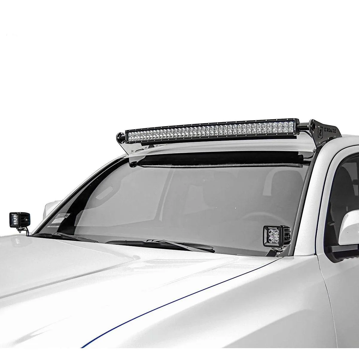 ZROADZ Roof LED Light Bar Mount w/40" Curved LED Light Bar Kit - 2023-2016 Toyota Tacoma (Z369401-KIT-C)