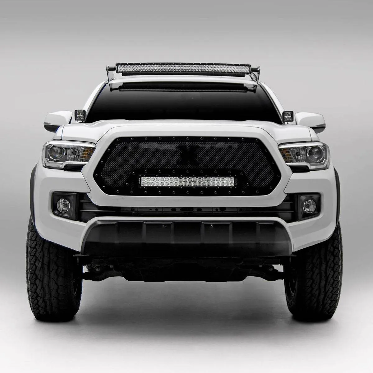 ZROADZ Roof LED Light Bar Mount w/40" Curved LED Light Bar Kit - 2023-2016 Toyota Tacoma (Z369401-KIT-C)